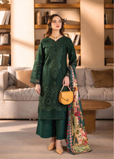 Stella By Mahnur Embroidered Lawn 3 Piece Unstitched Suit MN25S D-02A SYLVIE